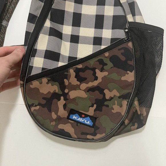 Kavu Bags Kavu Paxton Pack Rope Sling Bag Camo Wilderness Plaid